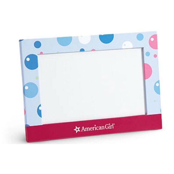 Lot Of 2 American Girl Bubbles Picture Frame 4 x 6 Party Favor Photo Frame Spa - Picture 2 of 6